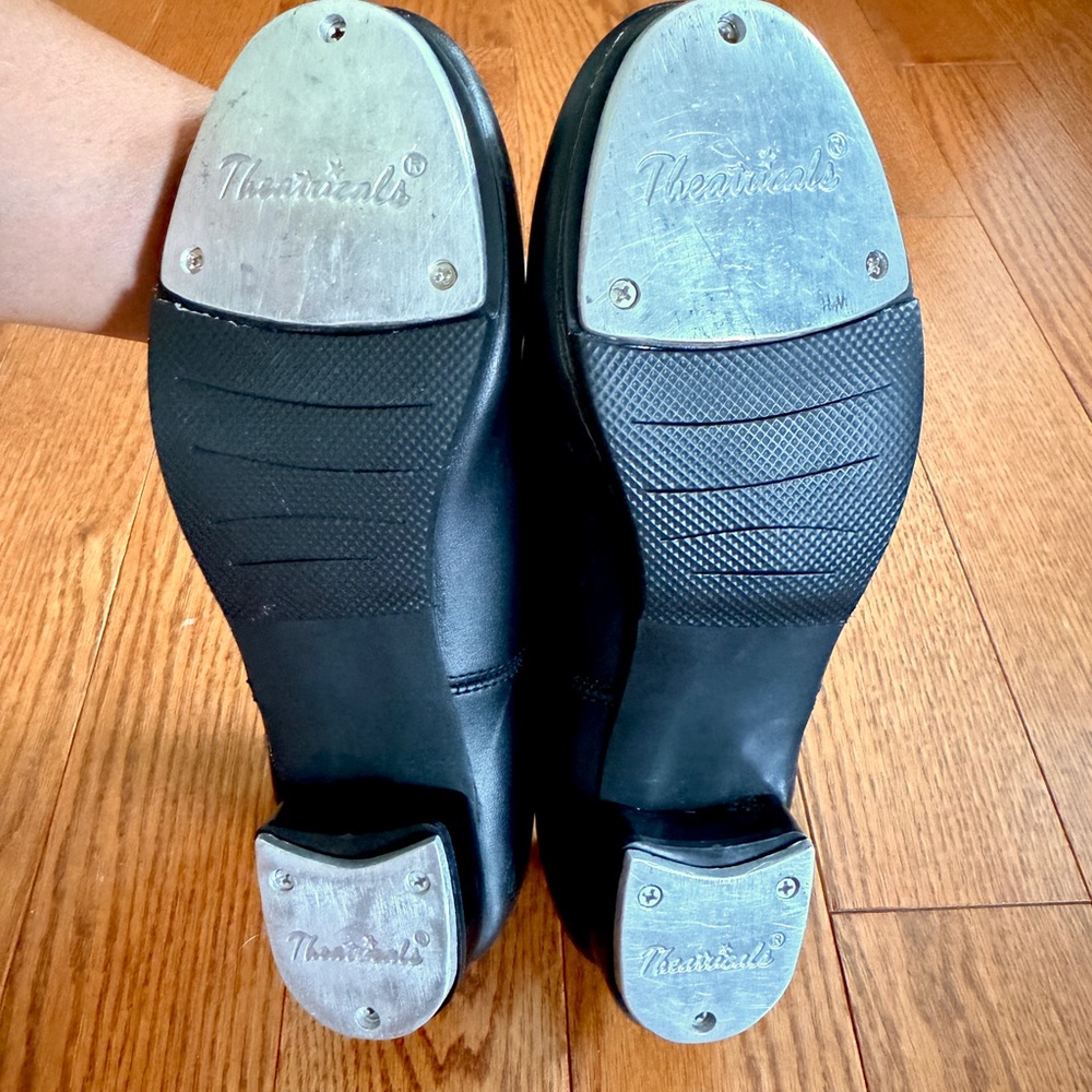 EUC Black Women’s Tap Shoes - Picture 3 of 4